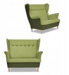  Ari Duo Skandináv Szárnyas Kanapé Családi Bútorok Zöld - Zöld