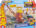 Mattel City, Super Fire Station Rescue, set de joaca cu masina
