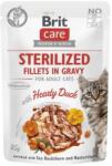 Brit Care Cat Sterilized Fillets in Gravy with Hearty Duck 6 x 85 g