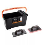 NEO TOOLS Neo burkolókészlet vödörrel, ráccsal, görgőkkel, simítóval (50-254)