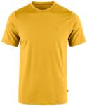 Fjällräven Abisko Wool SS M Ochre Férfipóló XL