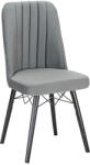 Leziter Lorna étkezőszék szürke színben (LLO-04-Szurke) - geminiduo