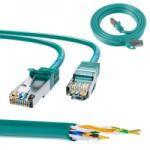 Extralink EX7706 Patch cord CAT6 FTP 0, 5m 1GB folied twisted pair cupru verde (EX7706)