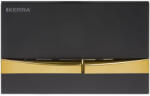 Kerra Adriatic fekete-arany WC nyomólap K-50 Slim szetthez (ADRIATIC-BLG) - everyo