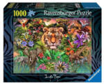 Ravensburger Puzzle 1000 buc - Tigru (12001273) Puzzle