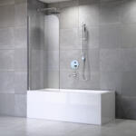 Welland Classico kádparaván 70 x 140 cm - króm profil