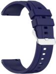  Okosóra szíj - Huawei Watch GT / GT2 / GT2 Pro (46 mm) / GT Runner 2 - sötétkék szilikon szíj (22 mm) - tokgalaxis