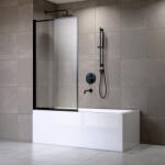 Welland Montana kádparaván 80 x 140 cm - fekete profil - miniwebshop