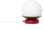 UMMO Lighting Kuul burgundi-fehér asztali lámpa (UMM-KLS141P1) E27 1 izzós IP20