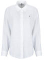 Tommy Hilfiger Ingek / Blúzok ESS LINEN RELAXED LS SHIRT Fehér FR 36