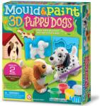  Gipszkiöntő-Aranyos kutyusok (31594)