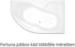 Méta Hungary Kft H2O Fortuna aszimmetrikus fürdőkád, jobbos - többféle méretben (12029-1)