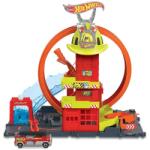 Mattel Hot Wheels City: Statie de pompieri set de joacă - Mattel (HKX41)
