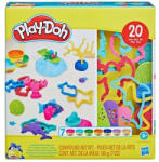 Hasbro Play-Doh: set de modelaj „Lumea subacvatică, 20 de piese, cu 7 cutiuțe de plastilină colorată - Hasbro (F7384/F8163)