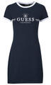 GUESS Rövid ruhák MILA SS SHORT DRESS Tengerész EU L