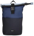 Dugros Sötétkék nagy roll top hátizsák „Hashtag (R21263-002-navy)