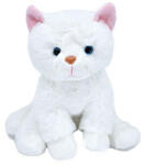 Bear Impex Plüss fehér cica 22 cm-es