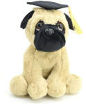 Bear Impex Plüss Ballagós ülő plüss mopsz 16 cm-es