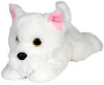 Bear Impex Plüss fekvő Westie kutya 25 cm-es