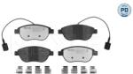 MEYLE Sada brzdových platničiek kotúčovej brzdy MEYLE 025 237 0918/PD (025 237 0918/PD)