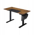 SONGMICS Vasagle Memory íróasztal elektromosan állítható barna/fekete (LSD017BX01)