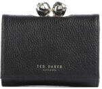 TED BAKER Portofel Roosa Rose Detail Leather Small Bobble 283899 black