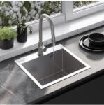Rea Chiuveta inox Leo 50 crom periat (ZLE-06003) Chiuveta