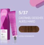 Londa Professional Vopsea de par permanenta Londa Professional Permanent Color Cream 5 37, Castaniu Deschis Auriu Maro, 60 ml