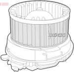 DENSO Vnútorný ventilátor DENSO DEA07007 (DEA07007)