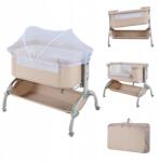 Costway Utazóágy Costway Szürke Járóka A Gyermek Számára (BC10256DE-MS)