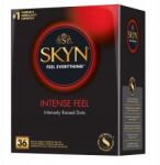 SKYN Intense Feel latexmentes óvszer kitüremkedésekkel 36db (Unimil SKYN Intense stymulujące wypustki)