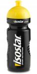 Isostar kulacs 650ml kerékpáros kulacstartó kosár szájfeltéttel izotóniás shaker (Bidon rowerowy 650ml)