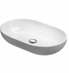 Swiss Meyer Mosdókagyló konglomerátumból fehér ovális 54 x 34 - Cas Swiss Meyer (5903631558733)