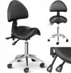 Physa Berlin állítható forgó kozmetikai szék, fekete (10040182)