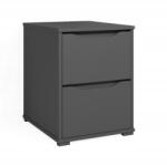 Vicco Éjjeliszekrény Oldalsó Asztal Fiókokkal Vicco Antracit (5324)