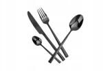 Amefa Metropole fekete evőeszközkészlet 6 személyre, 24 részes, kazettában (323927)