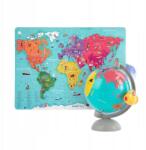 Topbright Animation Corporation Földgömb Puzzle Világtérkép a földgömbben 64 db-os Okos Gyerek Top Bright (6971325133060)