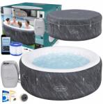 Bestway hidromasszázs Jacuzzi Lay-Z-Spa Boracay 180x66 4 személy 2x Szűrő (60175)