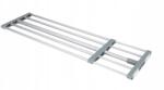 WENKO Előszoba Polc Teleszkópos Alumínium Ezüst 70X120 CM Wenko (50609100)