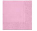 PAW Papír szalvéta négyzet alakú 33 cm x 33 cm Rózsaszín