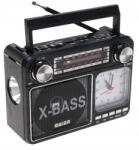 Meier Rádió óra és zseblámpa bluetooth MP3 Usb fekete Meier M-35BT (M-35BT)