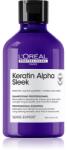 L'Oréal Serie Expert Keratin Alpha Sleek sampon a sima megjelenésű frizuráért 300 ml