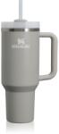 STANLEY Quencher H2. O FlowState Tumbler pahar din oțel inoxidabil cu pai mare Ash 1180 ml