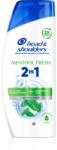 Head & Shoulders Menthol Fresh 2in1 sampon és kondicionáló 2 in1 korpásodás ellen 400 ml