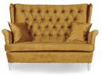  Gaja Skandináv Szárnyas Kanapé, Nem Átalakítható, Family Furniture, Mustár