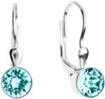 Evolution Group 31112, 3 lt. turquoise Swarovski® kristályokkal díszített (Ag 925/1000, 1 g)