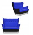  Ari Duo Skandináv Szárnyas Kanapé Family Furniture Fekete És Kék