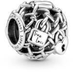 PANDORA Moments 790071C00 Áttört láncos lakat charm (Ag 925/1000, 2, 4 g)