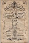 Erik Poster Erik Movies: Harry Potter - Hogwarts School List (GPE5158)