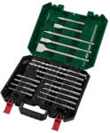 PARKSIDE PBMS 17 A1 SDS Plus 17 darabos fúrószár és vésőkészlet kofferben, Drill Bit & Chisel Set kőhöz, falazathoz, téglához (PBMS_17_A1)